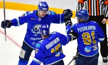 «Барыс» остался на седьмой строчке Восточной конференции КХЛ