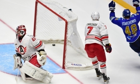 Отчет о матче КХЛ «Барыс» — «Автомобилист» 4:3