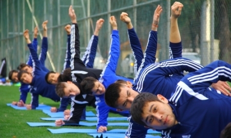 Состав «Ордабасы» на сборах в Турции