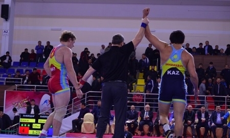 Результаты третьего дня чемпионата РК по греко-римской борьбе