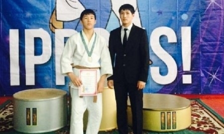 Мангыстауский дзюдоист стал серебряным призером республиканского турнира