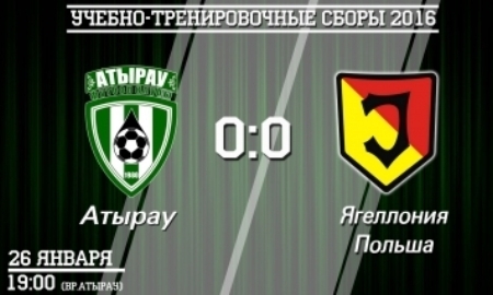 «Атырау» разошелся миром с «Ягеллонией»