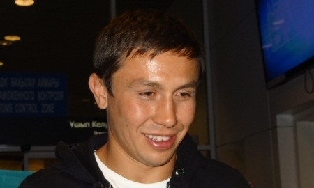 Геннадий Головкин прибыл в Астану