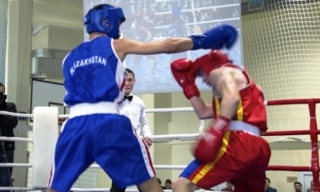 Военнослужащие РК боролись за звание лучшего боксера