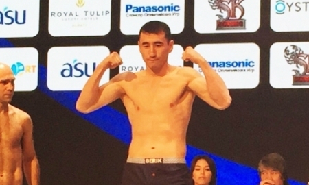 Берикбай Нуримбетов с победы дебютировал на профи-ринге