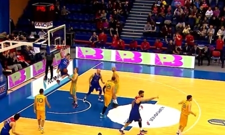 Два мяча в кольцо «Астаны» попали в ТОП-5 игровых моментов 15-й недели ВТБ