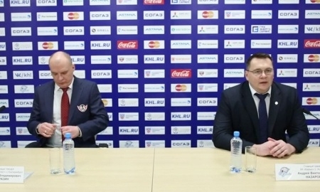 Видео послематчевой пресс-конференции игры КХЛ «Барыс» — «Автомобилист» 4:3