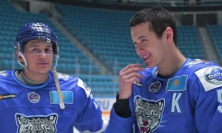 Видео интервью игроков «Снежных Барсов» 