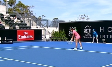 Видео матча первого круга «Hobart International» Зарина Дияс — Камила Джорджи 4:6, 6:1, 1:6