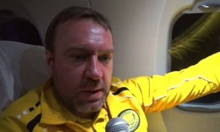 Видео возвращения «Сарыарки» с выезда