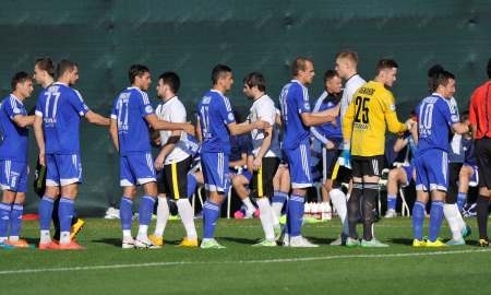 Фоторепортаж с товарищеского матча «Окжетпес» — «Анжи» 0:3