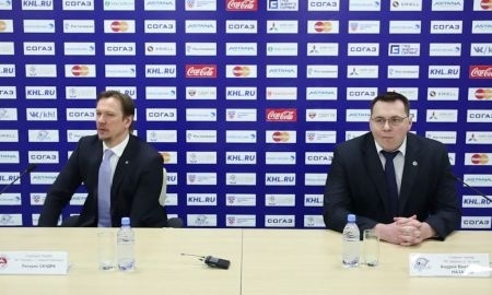 Видео послематчевой пресс-конференции игры КХЛ «Барыс» — «Торпедо» 5:2