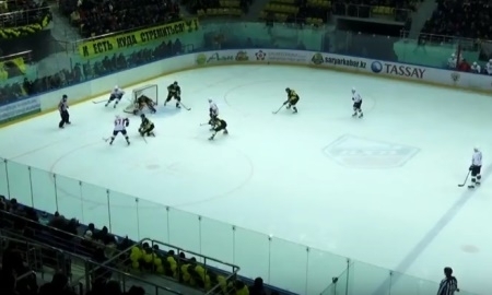 Видео матча ВХЛ «Сарыарка» — «Нефтяник» 2:5