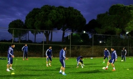 Фоторепортаж с тренировки «Ордабасы»