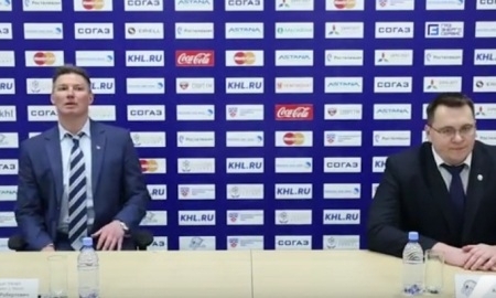 Видео послематчевой пресс-конференции игры КХЛ «Барыс» — «Динамо» Минск 4:2