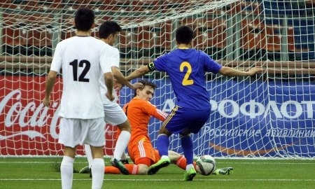 Фоторепортаж с матча Кубка Содружества Казахстан — Таджикистан 3:2