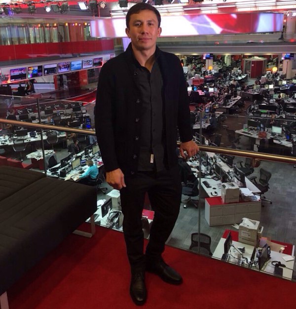 Геннадий Головкин прибыл в Лондон