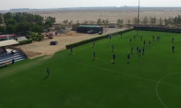 Видео с учебно-тренировочных сборов «Астаны» в ОАЭ