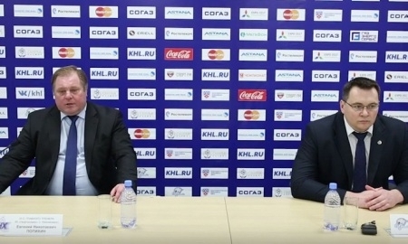 Видео послематчевой пресс-конференции игры КХЛ «Барыс» — «Нефтехимик» 1:2