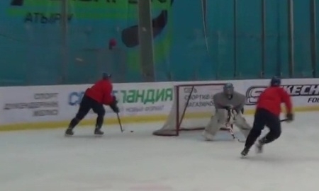 «Кулагер» провел тренировку в Атырау