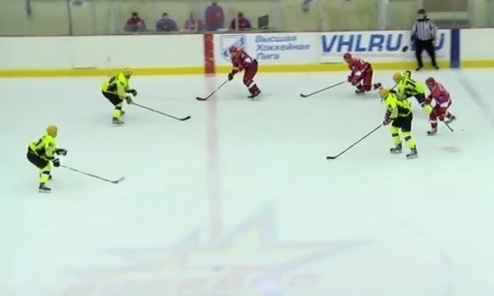 Видео матча ВХЛ «Ижсталь» — «Сарыарка» 2:3 ОТ