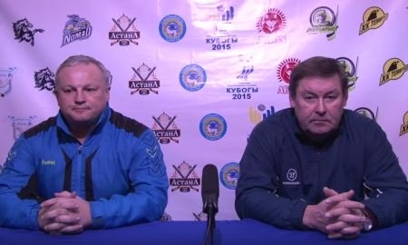 Видео послематчевой пресс-конференции игр чемпионата РК «Арлан» — «Горняк» 9:0, 4:1