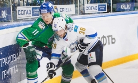 Отчет о матче КХЛ «Салават Юлаев» — «Барыс» 5:4