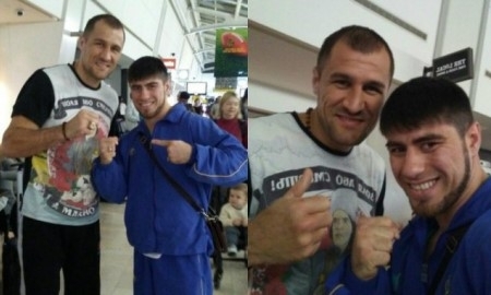 Сергей Ковалев и Бахтияр Эюбов одним рейсом прилетели в Москву