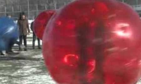 Турнир по бамперболу организовали для безработной молодежи Талдыкоргана