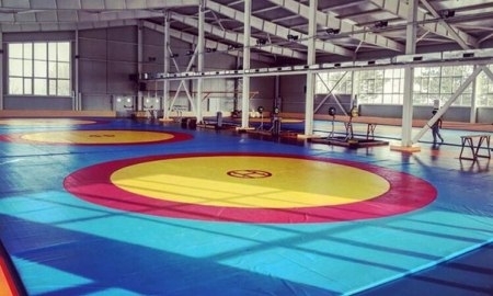 Борцы сборных Казахстана готовятся к чемпионату Азии