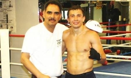 Головкин поздравил своего тренера с победой