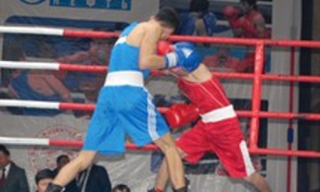 Абзал Куттыбеков занял первое место на турнире по боксу в Бишкеке