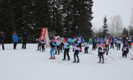260 юных восточноказахстанцев участвовали в лыжном марафоне