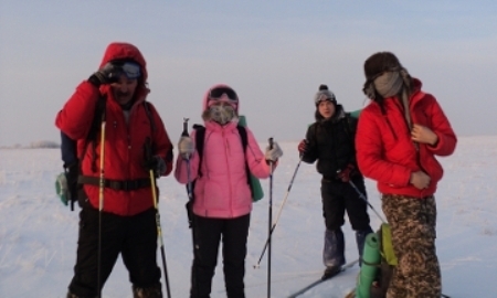 Акмолинцы организовали лыжный пробег «Астана — Акколь»