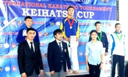Кызылординские каратисты завоевали 11 медалей на международном турнире в Бишкеке