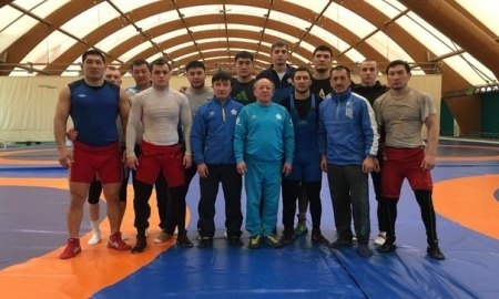 Казахстанские борцы находятся на сборах в Азербайджане