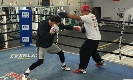 Мадияр Ашкеев готовится к следующему бою