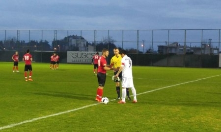 Фото с товарищеского матча «Тобол» — «Слобода» 2:1 