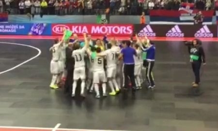 Как сборная Казахстана отмечала «бронзу» ЕВРО-2016