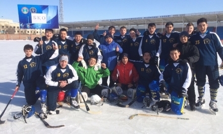 Сборная ЗКО стала чемпионом Казахстана по хоккею с мячом