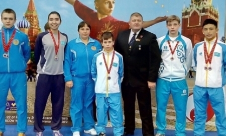 Актауские спортсмены завоевали шесть медалей на международном турнире по ушу в Москве