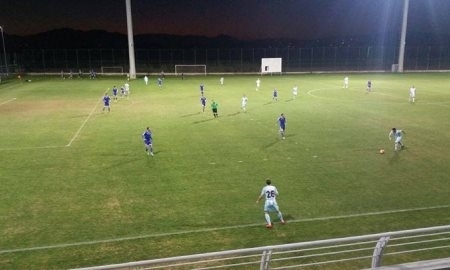 Фото с товарищеского матча «Акжайык» — «Тыргу-Муреш» 0:1