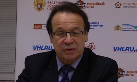 Видео послематчевой пресс-конференции игры ВХЛ «Спутник» — «Торпедо» 1:2 Б