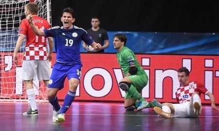 Фото с матча ЕВРО-2016 Казахстан — Хорватия 4:2