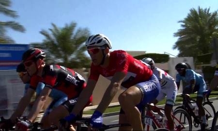 Видео финиша четвертого этапа «Тура Дубая» с участием гонщиков «Астаны»
