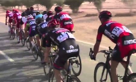 Видео финиша первого этапа «Тура Катара» с участием гонщиков «Астаны»