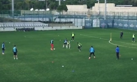 Видео тренировочного процесса второго УТС «Жетысу» 