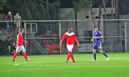Фоторепортаж с товарищеского матча «Ордабасы» — «Напредак» 2:1