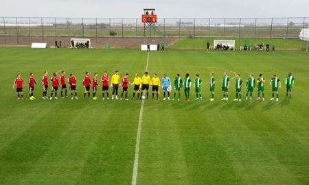 Фото с товарищеского матча «Атырау» — «Спартак» Трнава 1:1