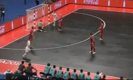 Видео гола Серика Жаманкулова в ворота Сербии